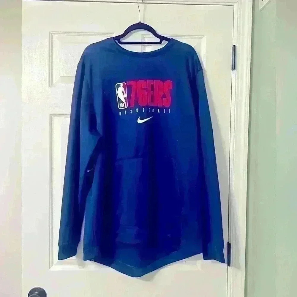 76ers Long Sleeve Shirt-New